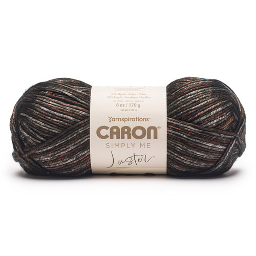 Caron Simply Me Yarn Luster-Sable - 5A002X8S-1GY9C - 057355568709