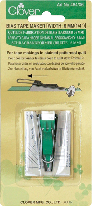 3 Pack - Clover Bias Tape Maker-1/4" - 464-06 - 051221505249
