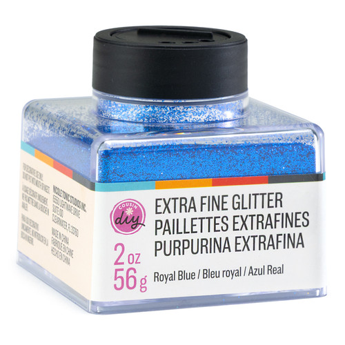 3 Pack - CousinDIY Glitter Stacker 2oz-Royal Blue - 5A002XQ8-5124
