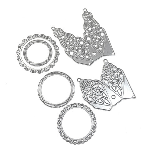 Elizabeth Craft Metal Die-Festive Star - 5A0035H4-1H6SC