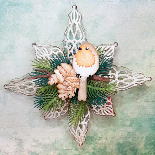 Elizabeth Craft Metal Die-Festive Star - 5A0035H4-1H6SC Elizabeth Craft Metal Die-Festive Star - 5A0035H4-1H6SC