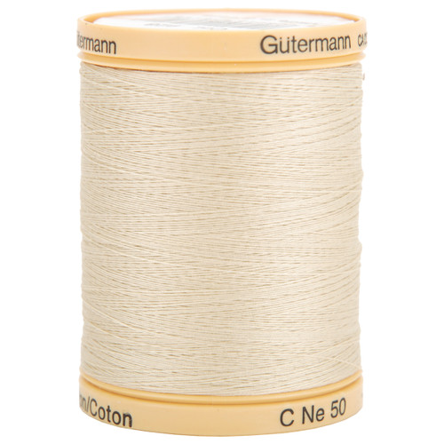 6 Pack - Gutermann Natural Cotton Thread Solids 876yd-Oak Tan - 800C-928 - 4008015456146
