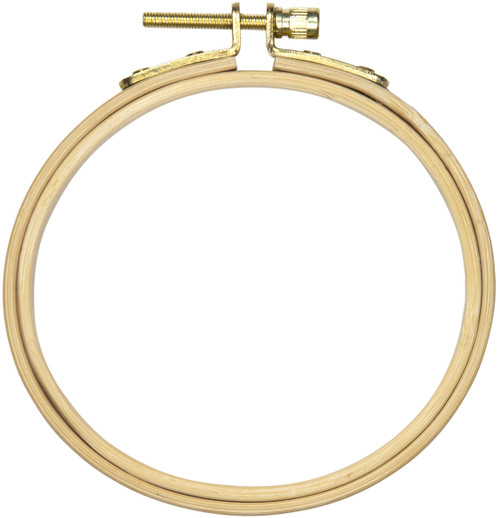 12 Pack - CousinDIY Natural Wood Hoop-4" - 00931 - 191648097122