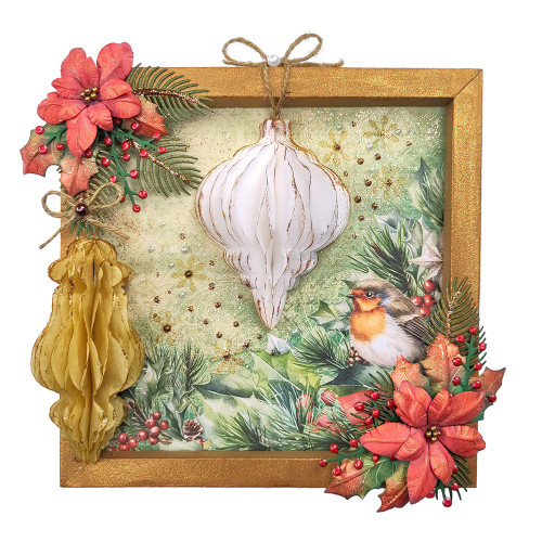 Elizabeth Craft Metal Die-Festive Ornaments - 5A0035H2-1H6SF Elizabeth Craft Metal Die-Festive Ornaments - 5A0035H2-1H6SF