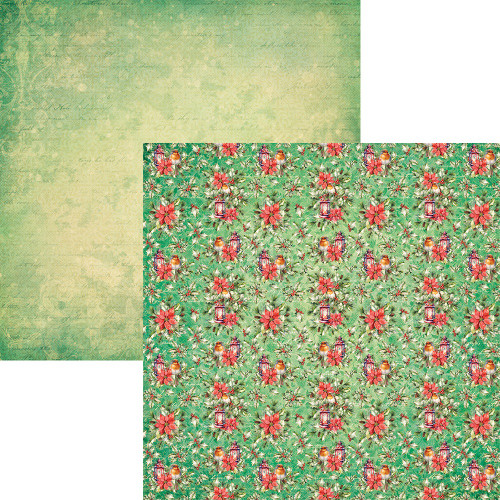 Elizabeth Crafts Double-Sided Cardstock Pack 12"X12"-Festive Holly - 5A0035HC-1H6SG