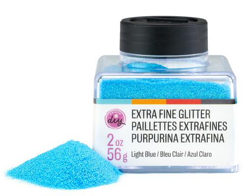 3 Pack - CousinDIY Glitter Stacker 2oz-Light Blue - 5A002XQ8-5185