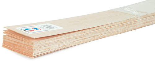5 Pack - Midwest Products Balsa Wood Sheet 36"-3/16"X3" - B6305 - 091157063055