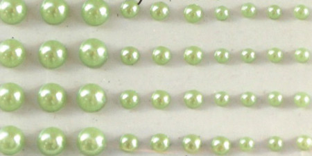 5 Pack - Eyelet Outlet Adhesive Pearls Multi-Size 100/Pkg-Green - EOB3-GRN