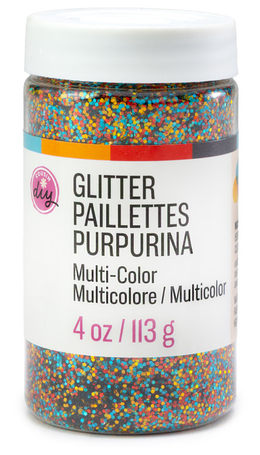3 Pack - CousinDIY Glitter 4oz-Multi-Colored - 5A002XSN-5180 - 191648186765