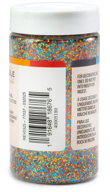 3 Pack - CousinDIY Glitter 4oz-Multi-Colored - 5A002XSN-5180
