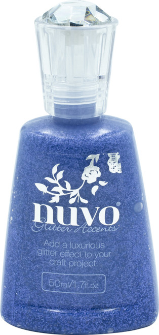 4 Pack - Nuvo Glitter Accents 1.7oz-Ballroom Blue - 938N - 5060407159386