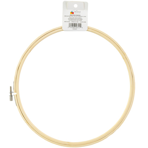 12 Pack - CousinDIY Natural Wood Hoop-10" - 00937