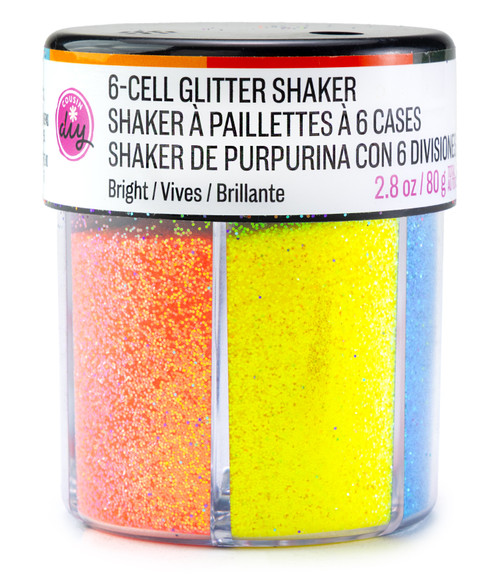 2 Pack - CousinDIY Glitter 6 Cell-Bright - 5A002XVS-5198 - 191648186925