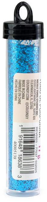 12 Pack - CousinDIY Glitter Tube 0.6oz (17g)-Light Blue - 5A002XR9-5138