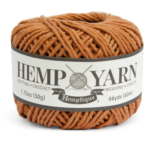 3 Pack - Hemptique Hemp Yarn Ball-TERRACOTTA - 5A0036LF-1H7QH - 672975041366