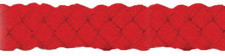 6 Pack - Pepperell Bonnie Macrame Craft Cord 4mmX50yd-Red - BB4-50-016