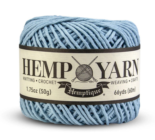 3 Pack - Hemptique Hemp Yarn Ball-SKY BLUE - 5A0036LF-1H7Q8 - 602581056256