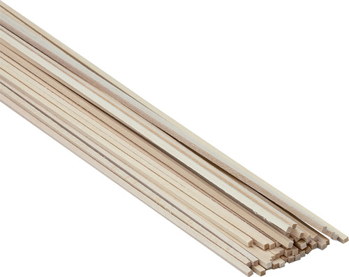 20 Pack - Midwest Products Basswood Strip 24"-1/8"X1/8" - B4044 - 091157040445