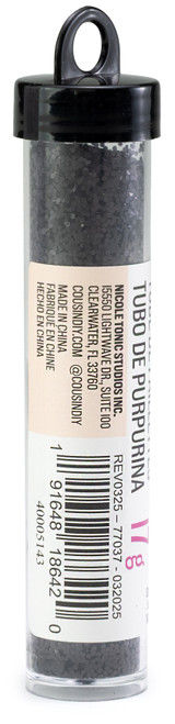 12 Pack - CousinDIY Glitter Tube 0.6oz (17g)-Black - 5A002XR9-5143