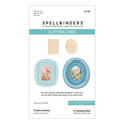 2 Pack - Spellbinders Etched Dies-Frame Inserts - 5A0036L2-1H7PL - 810176104538