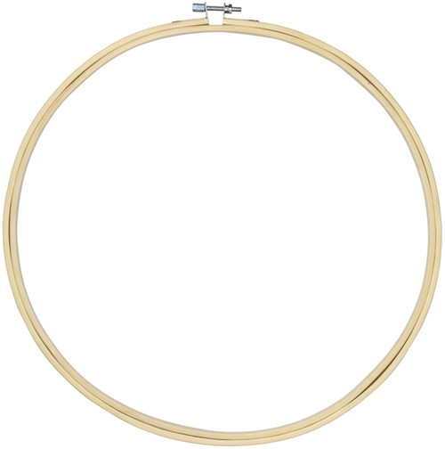 6 Pack - CousinDIY Natural Wood Hoop-12" - 00933 - 191648097177