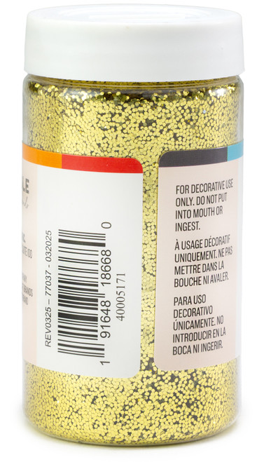 3 Pack - CousinDIY Glitter 4oz-Gold - 5A002XSN-5171