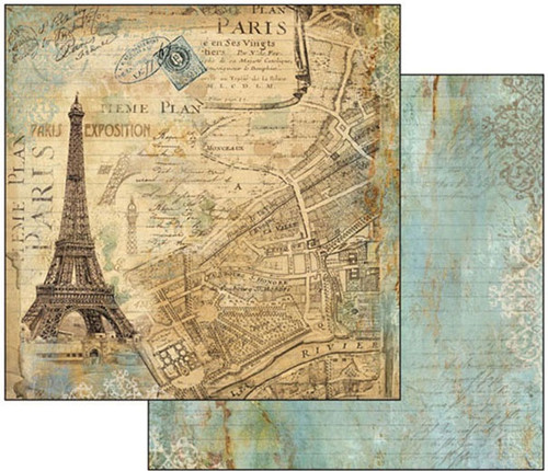 3 Pack - Stamperia Double-Sided Paper Pad 8"X8" 10/Pkg-Around The World - SBBS12