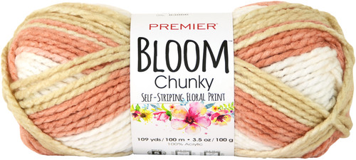 3 Pack - Premier Bloom Chunky Yarn-Chrysanthemum - 1114-08 - 847652087481