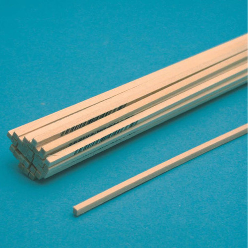 30 Pack - Midwest Products Basswood Strip 24"-3/32"X3/32" - B4033