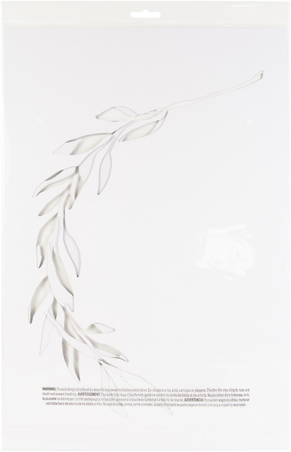 4 Pack - Heidi Swapp DIY Doormats Stencil-Wreath Leaves - HS315220