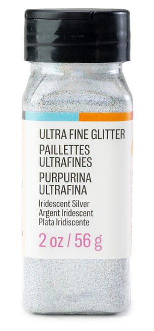 3 Pack - CousinDIY Extra Fine Glitter 2oz-Iridescent Silver - 5A002XRZ-5156 - 191648186543