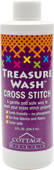 3 Pack - Cottage Mills Treasure Wash For Cross Stitch 8oz- - CN002 - 723347140023