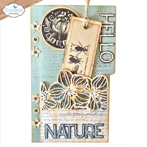 Elizabeth Craft Stamp Set-Wildflower - 5A00376Z-1H876 Elizabeth Craft Stamp Set-Wildflower - 5A00376Z-1H876