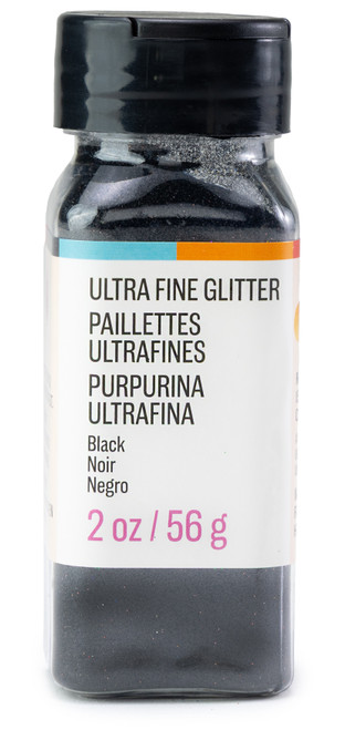 3 Pack - CousinDIY Extra Fine Glitter 2oz-Black - 5A002XRZ-5164 - 191648186611