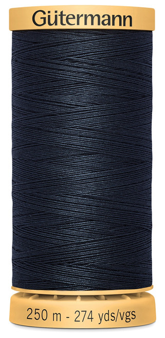 5 Pack - Gutermann Natural Cotton Thread 273yd-Navy - 251C-6230 - 077780011977
