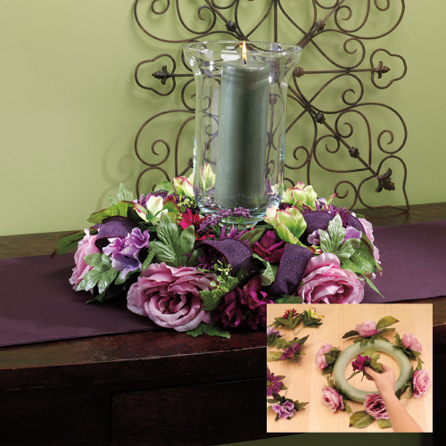 12 Pack - FloraCraft FloraFoM Extruded Wreath Bulk Pack-9.8"X1.4" - XT10G