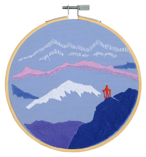 DMC Intermediate Embroidery Kit-The Summit, Infinite Spaces - 5A00396Y-1H8BX