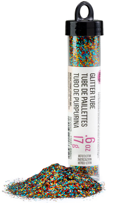 12 Pack - CousinDIY Glitter Tube 0.6oz (17g)-Multi-Colored - 5A002XR9-5146