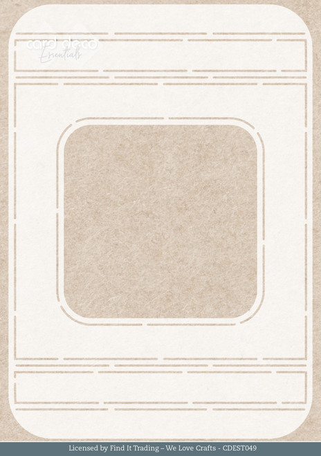 3 Pack - Find It Trading Card Deco Essentials Stencil-Mystic Window - 5A002N0Z-1GPG8 - 8718715144385