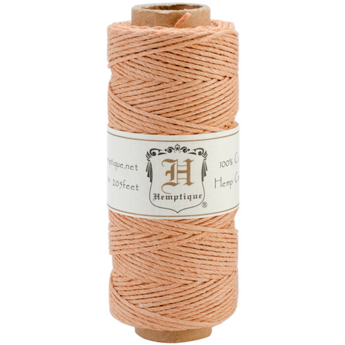 4 Pack - Hemptique Hemp Cord Spool 20lb 205'-Cappuccino - HS20-CC - 091037333322