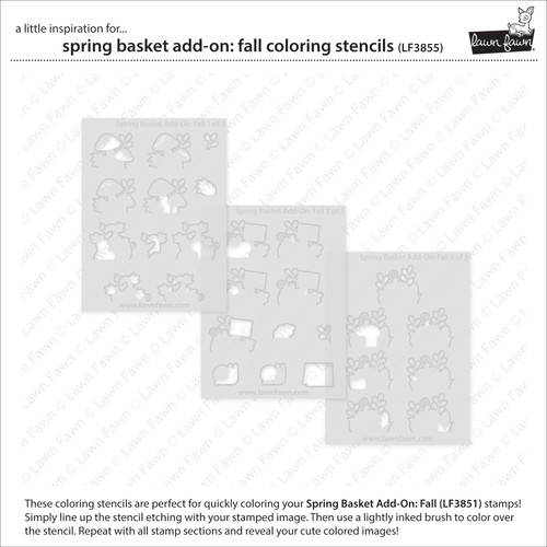 Lawn Clippings Coloring Stencil-Fall - 5A0036H9-1H7ML