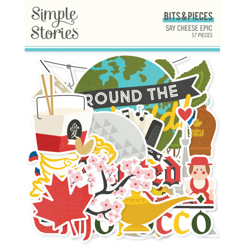 3 Pack - Say Cheese Epic Bits & Pieces-57/Pkg - 5A0022K0-1G5DX - 810150771015