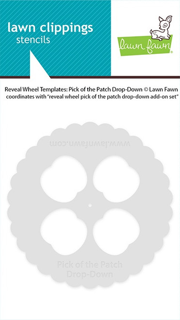Lawn Clippings Coloring Stencil-Reveal Wheel Pick of the Patch Drop-Down - 5A0036GL-1H7MQ - 783385671040
