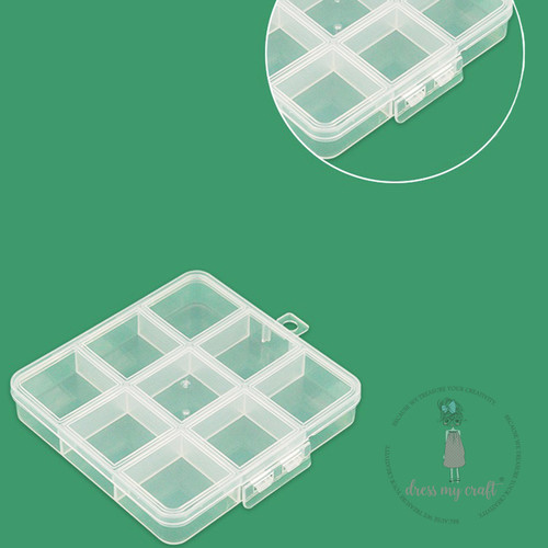 Dress My Craft Storage Box-9-Slots - 5A00398L-1H8FJ Dress My Craft Storage Box-9-Slots - 5A00398L-1H8FJ