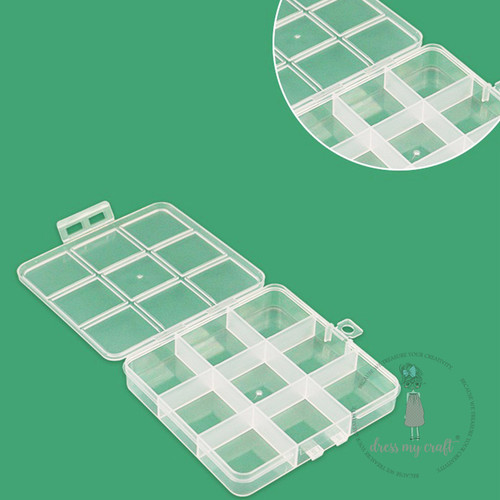 Dress My Craft Storage Box-9-Slots - 5A00398L-1H8FJ Dress My Craft Storage Box-9-Slots - 5A00398L-1H8FJ