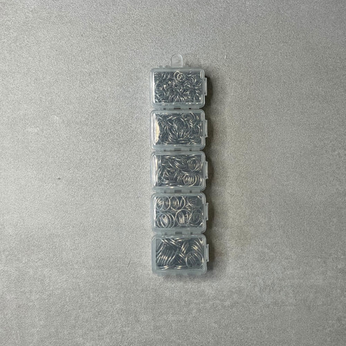 3 Pack - Jewelry Made By Me Jump Rings-Silver - 4210420
