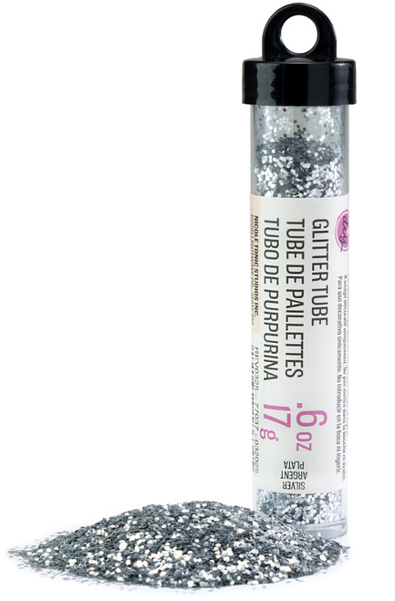 CousinDIY Glitter Tube 0.6oz (17g)-Silver - 5A002XR9-5134