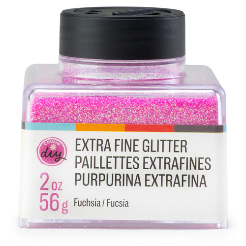 CousinDIY Glitter Stacker 2oz-Fuschia - 5A002XQ8-5174 - 191648186208
