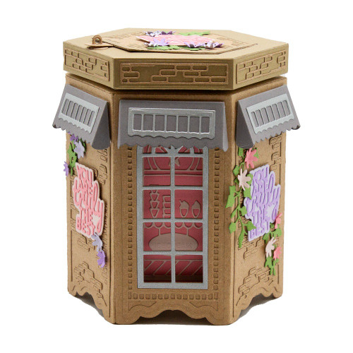 Tonic Studios Die Set-Shopping The High Street Spinning Box - 5417E