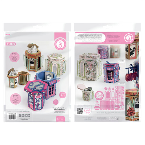 Tonic Studios Die Set-Shopping The High Street Spinning Box - 5417E